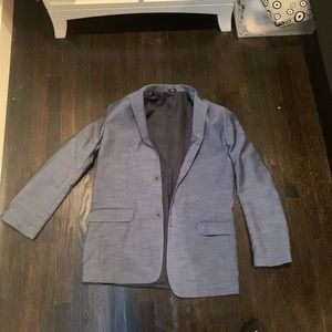 calvin klein boys plain weave suit jacket